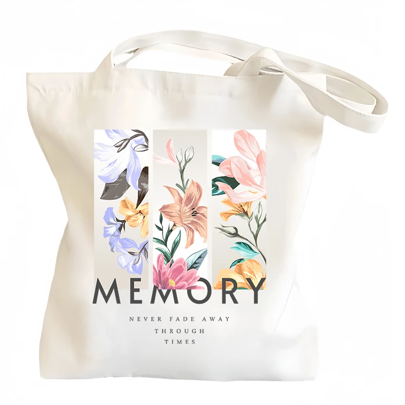 الرجعية موضة روز نمط قماش حقيبة يد كل مباراة النساء الرجال خمر حقيبة جديدة حقائب اليد عادية عالية السعة حقيبة تسوق قابلة للطي