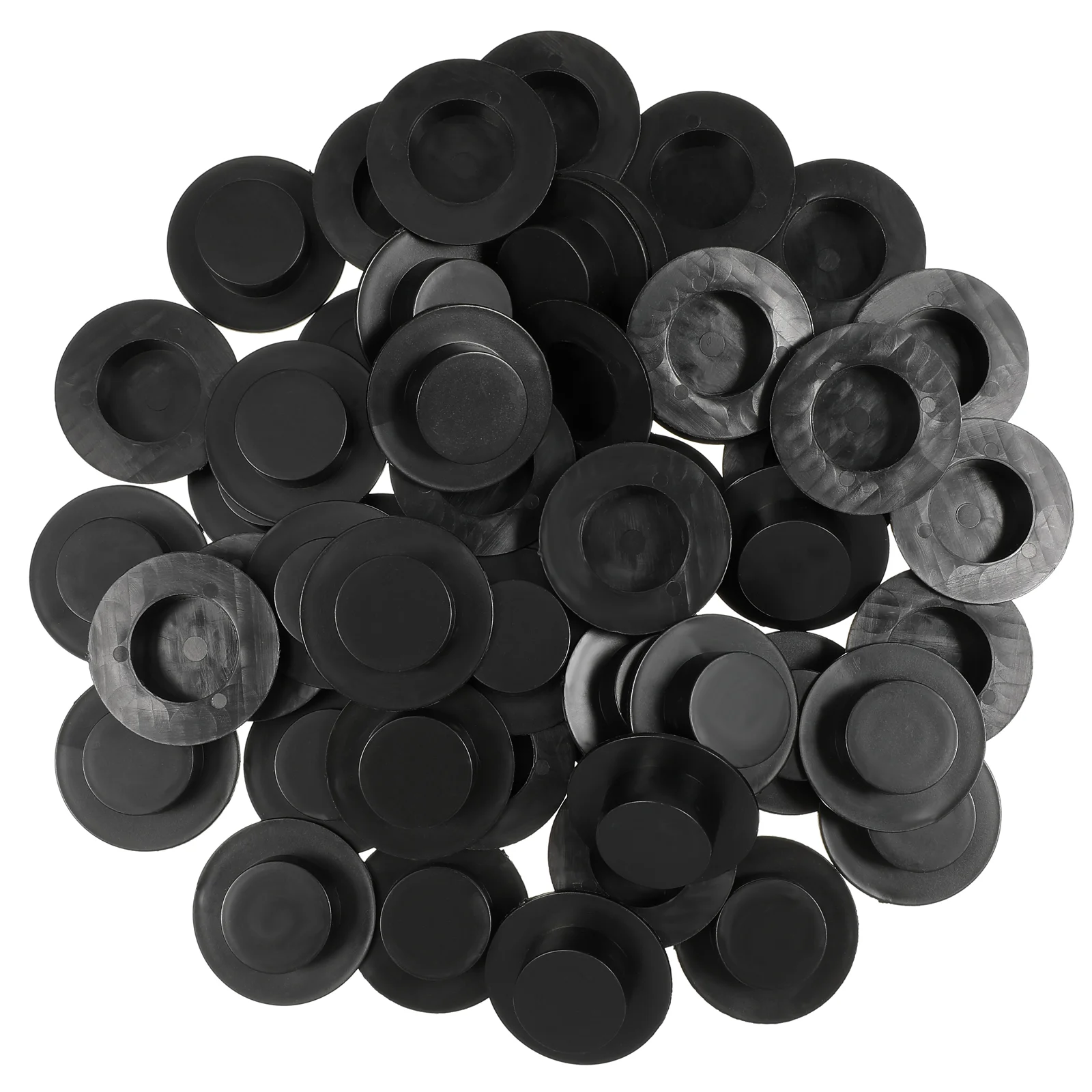 

50 Pcs Mini Christmas Top Hats Chapeau Noir Black for DIY Clown Cap Decor Miniature Baby