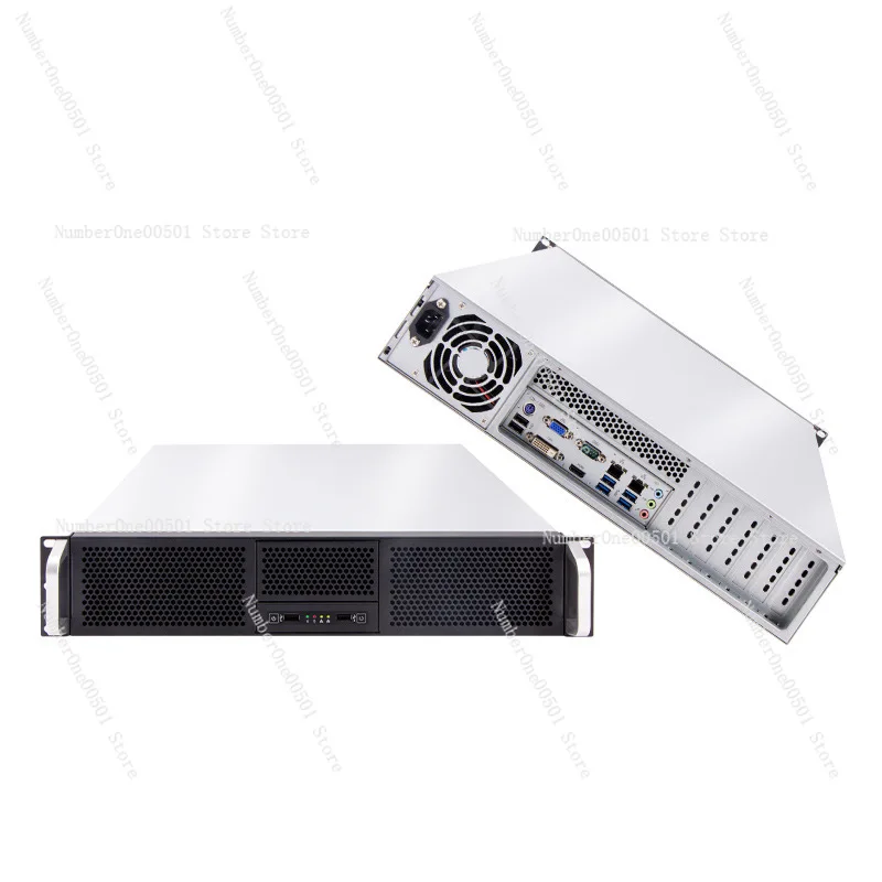 2U rack-type industrial control integrated machine, high and low temperature heat dissipation resistance, multi-interface