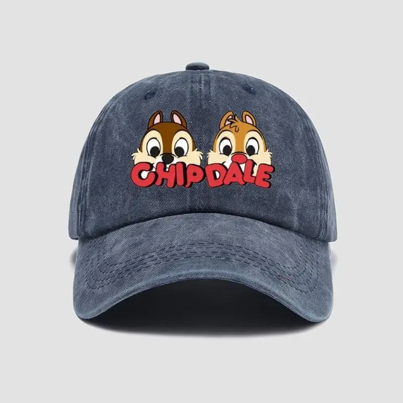 Miniso Disney cartoon chipmunk Chichtiti hat baseball cap men and women baseball cap sun hat outdoor sun protection leisure