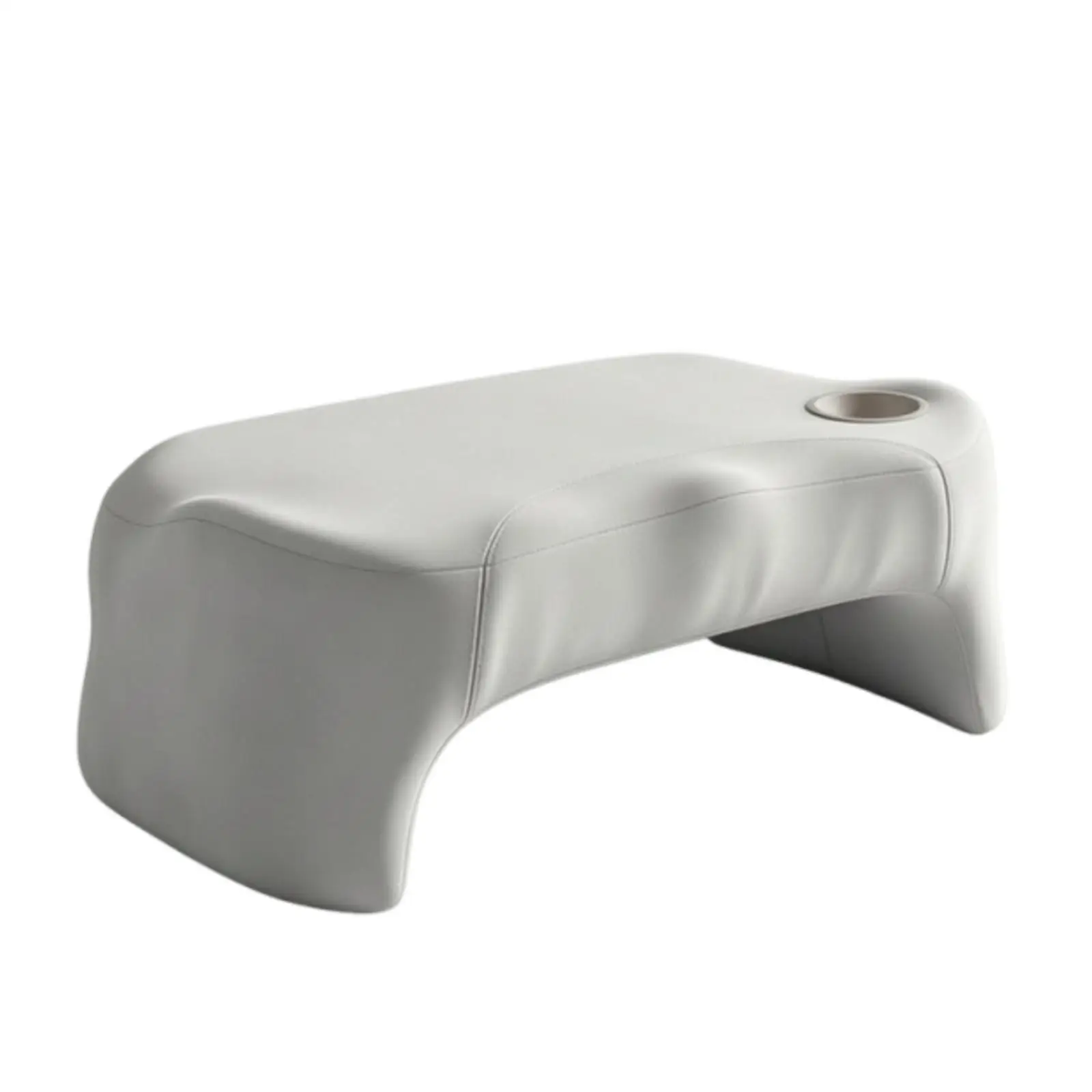 Reading Pillow with Beverage Holder Holder Supportive Reading Support Pillow Structured for Readers, Students, Office, Sofa,