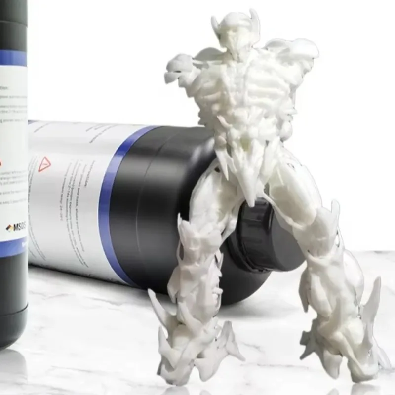 1kg SLA LCD DLP 3D Printer White UV Photopolymer Resin Trial Version Photosensitive Printing Material