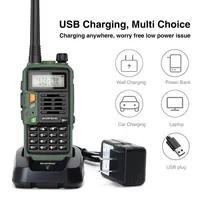 Baofeng UV-S9 PLUS 10W Walkie Talkie Dual Band Long Range VHF UHF Handheld Radio For UV-5R UV-K5 Ham Two Way Radio for Camping