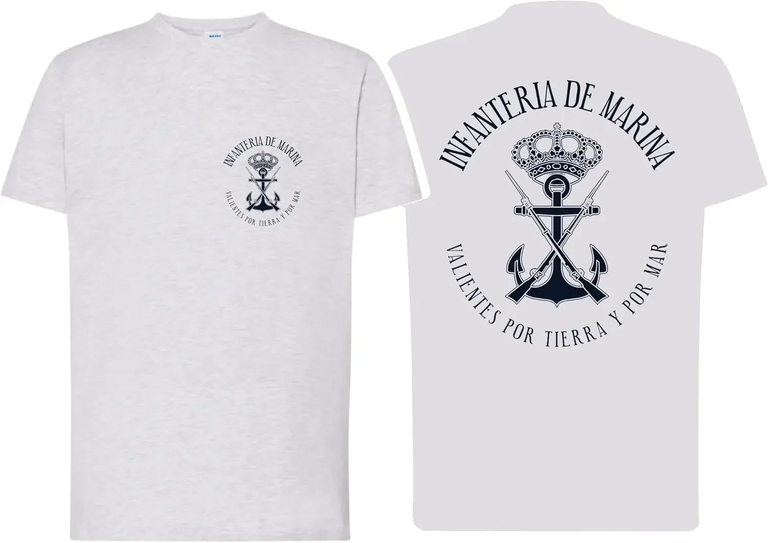 Camiseta Infanteria De Marina Marine Corps Men's T-shirt Short Sleeve Casual 100% Cotton Shirt