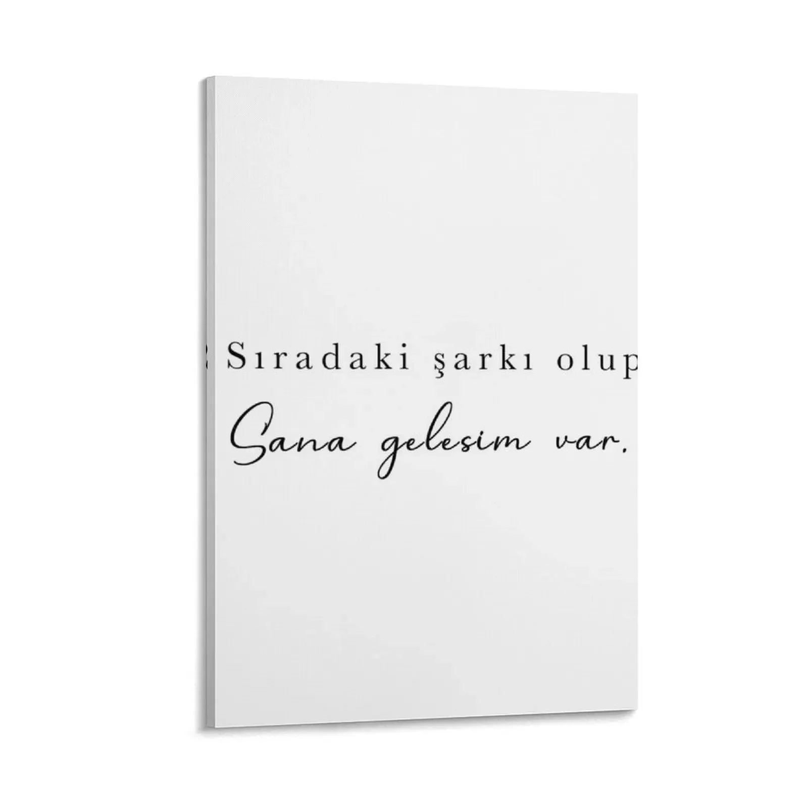 

Türke Szler Next Song Canvas Painting wall decoration wallpapers home decor Paintings accessories for home decor