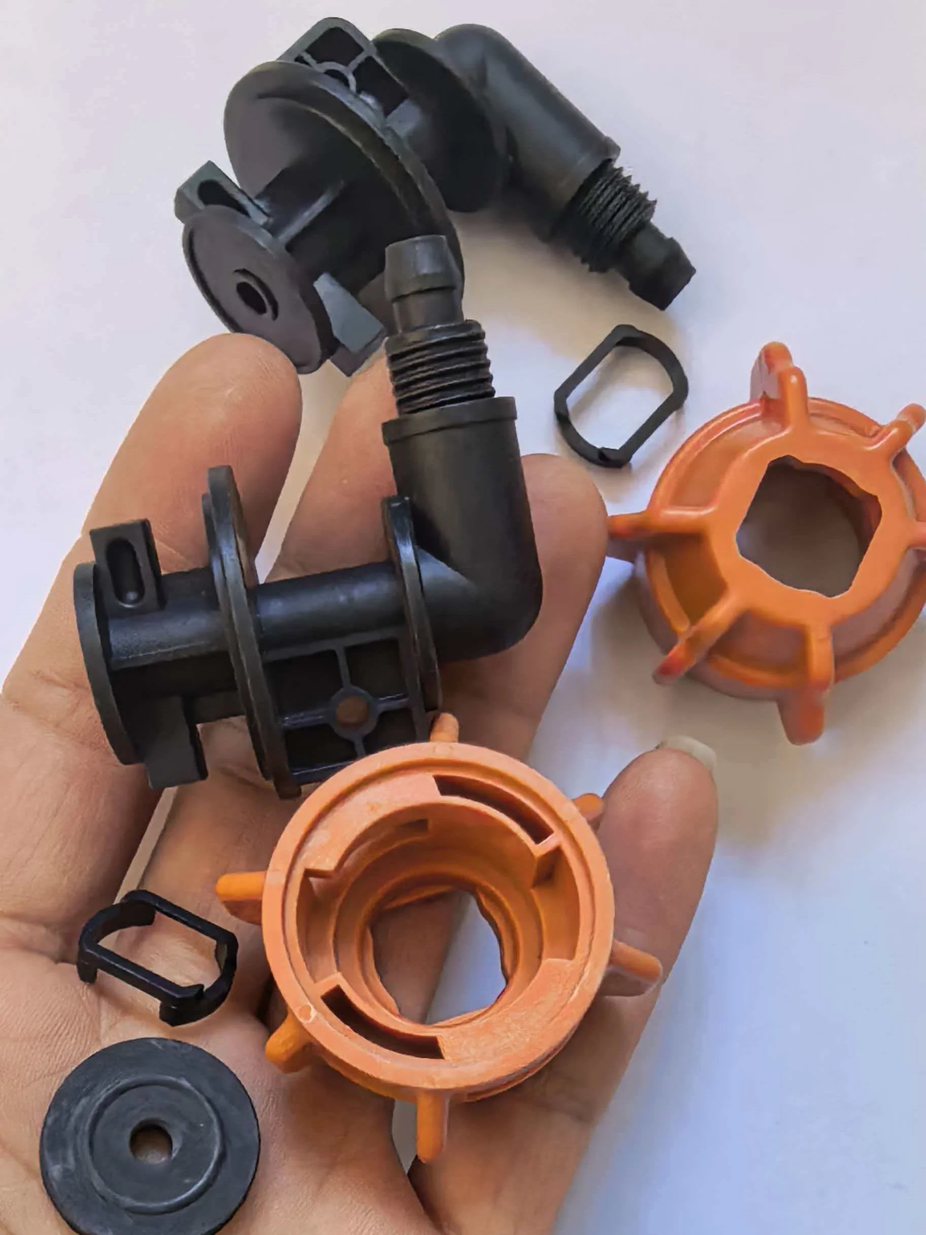 2set Sprinkler Main Body Nozzle Locating Sealing Ring Connector Nut Kit Part For Agras DJI T30/T10 Agriculture Drone Accessories