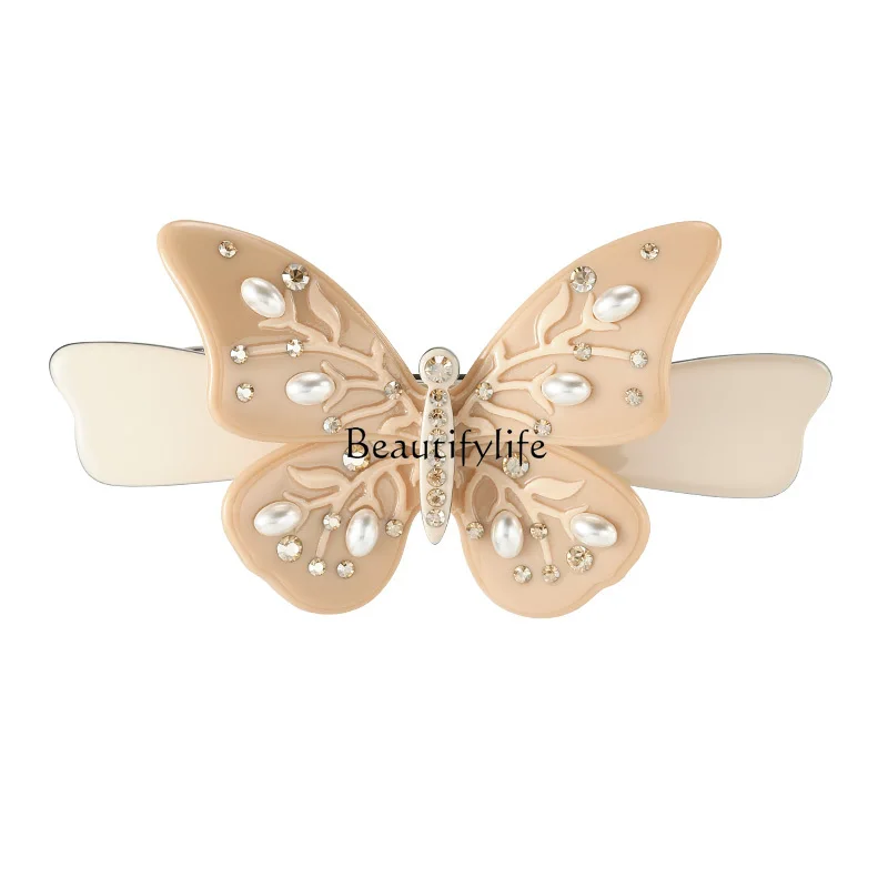 

Butterfly Barrettes, Spring Clip, Ponytail Headwear