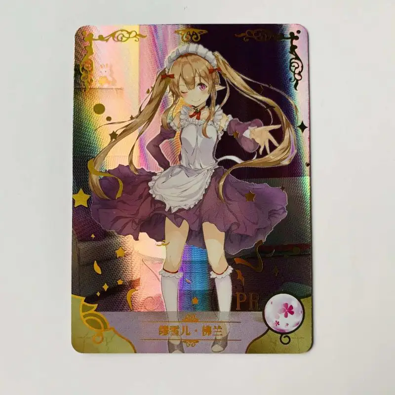 Rare genuine Goddess Story PR card Hayasaka Ai Bronzing collection cartoon Anime characters Game cards Christmas Birthday gifts