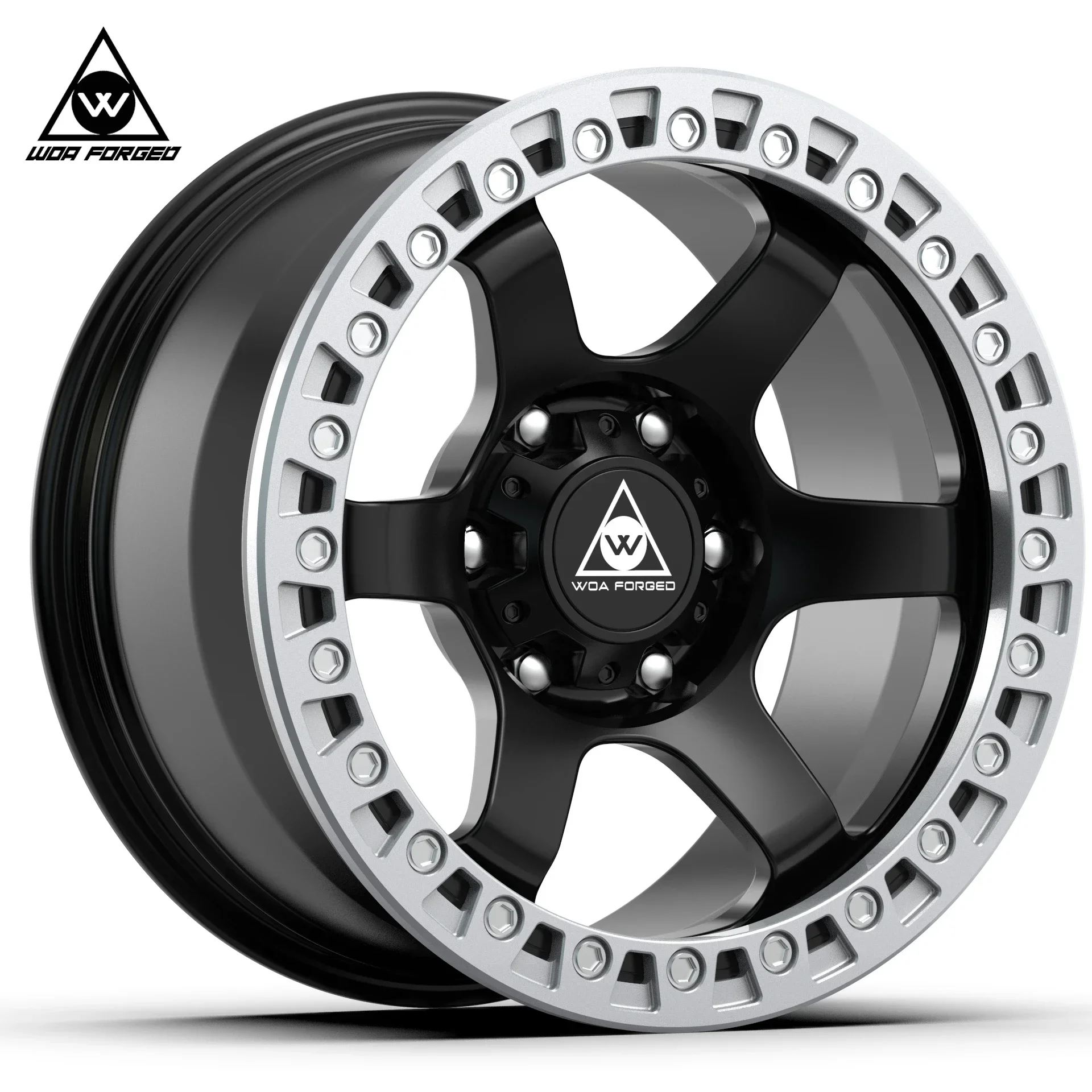 

WOAFORGED Ship Off-Road 17x8.5 6x139.7 5x150 5x127 Suv 4x4 Wheels with Real Beadlock for Sale