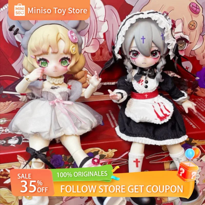 

Authentic Nyssa Grotesque Nightmare Bjd Doll 12in Blind Box Action Figure Articulated Model Collectible Art Toy Gift For Collect