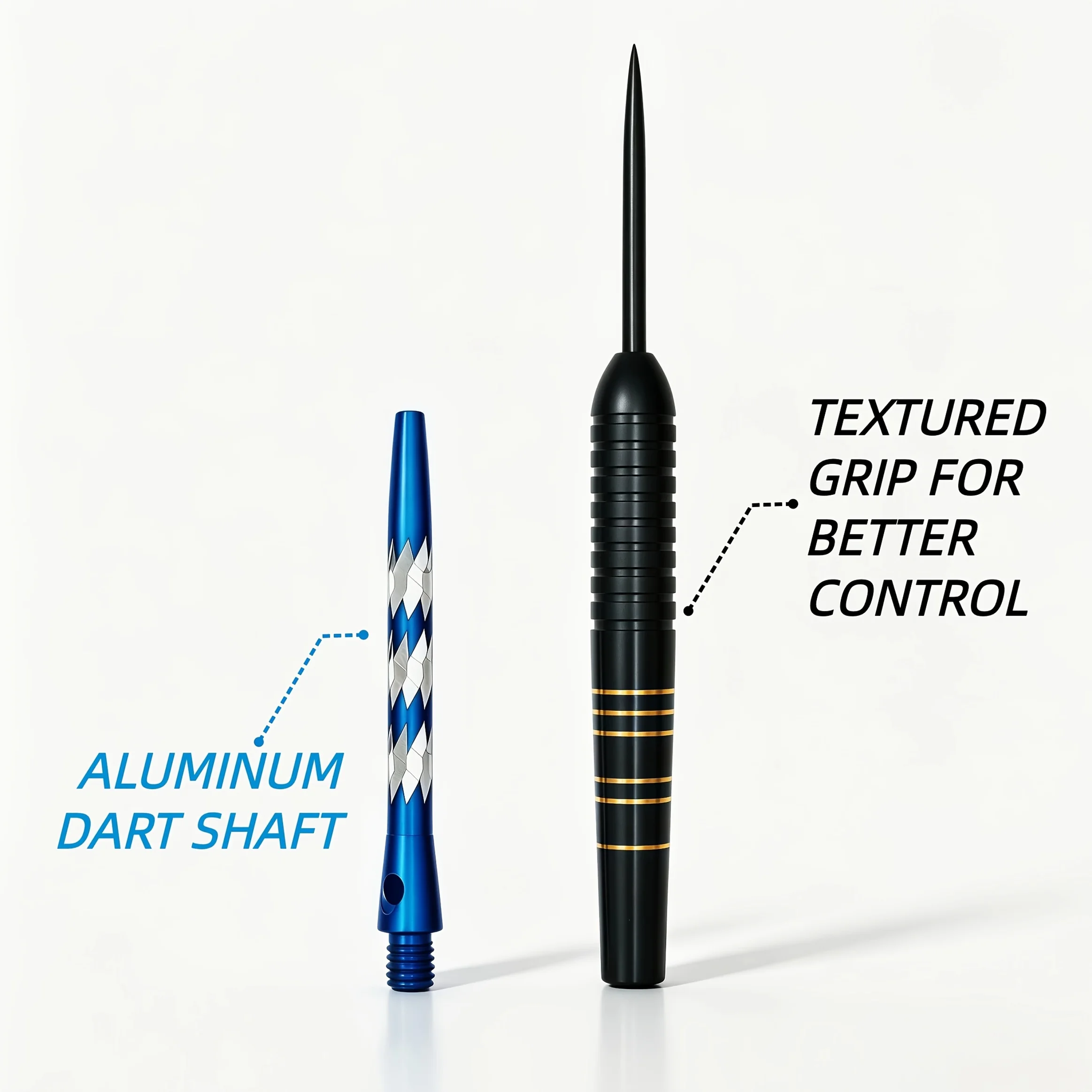 23g professional hard steel needle set of 3, copper wire drawing dart barrel, aluminum alloy diamond carving dart shaft