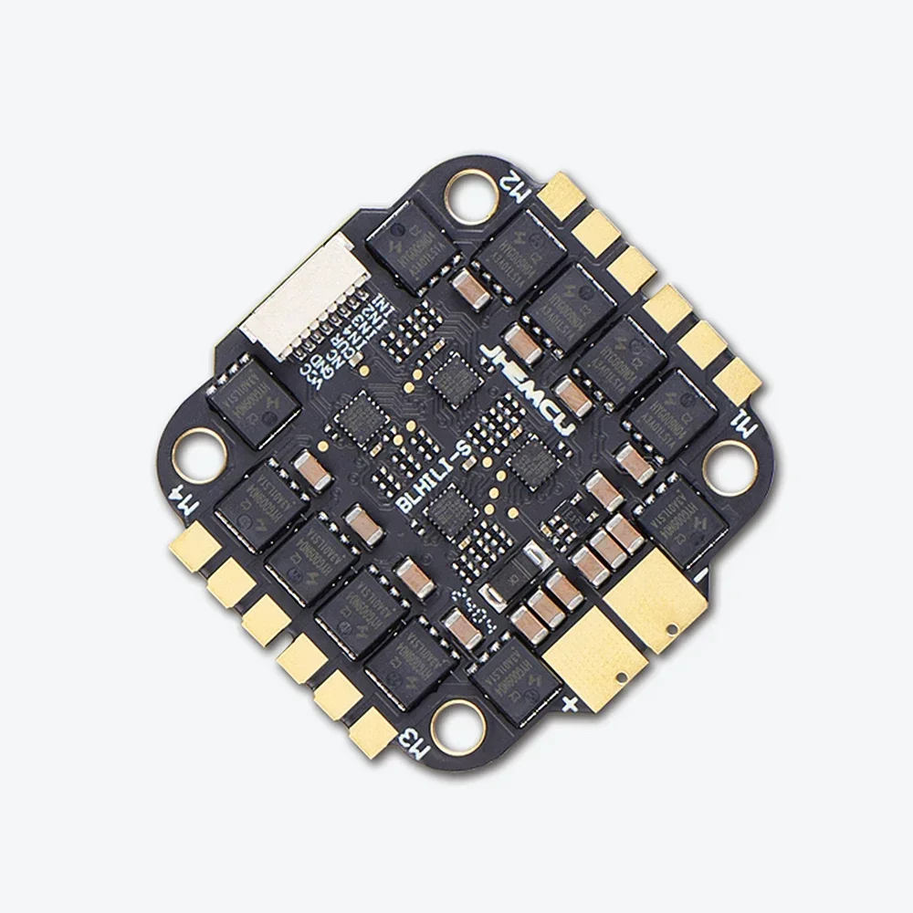 JHEMCU RuiBet 60A/ 65A 3-6S Dshot600 BLHELI_S 4in1 ESC Eingebauter TVS-Röhrenpolabstand 30,5 x 30,5 mm für RC FPV-Drohne