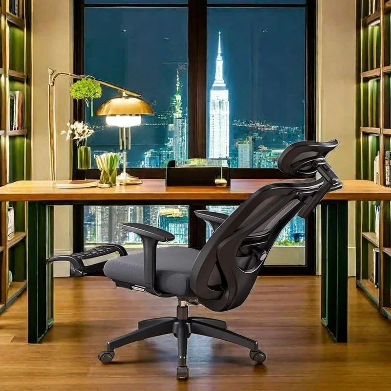 Ergonomic Chair Office Nordic Relaxing Furniture Home Desk Chairs Relaxation Armchair Vanity Posture Correction Computer Student