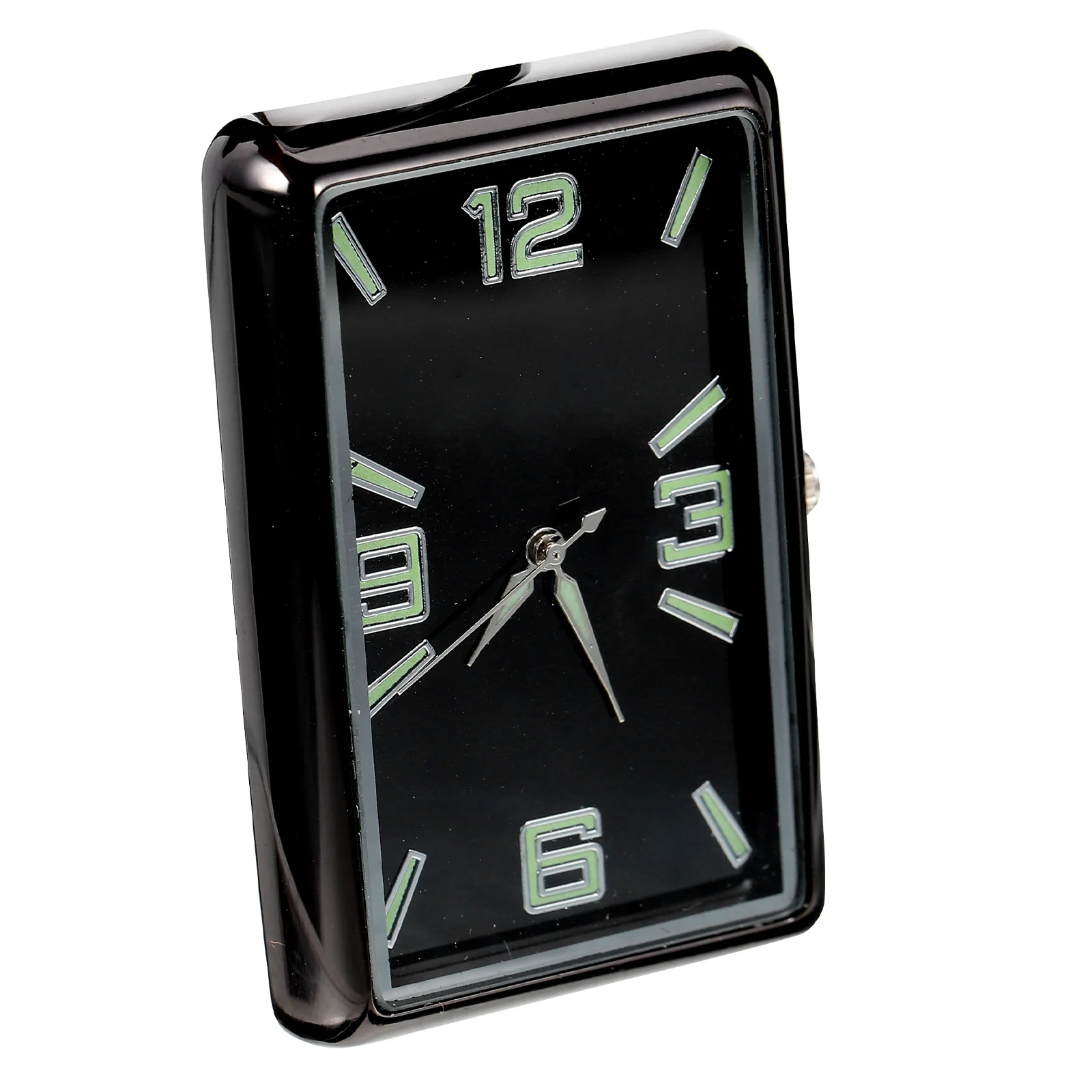 

Square Clock Dashboard Decor Analog Clocks for Cars Universal Mini Tiny Clock Stylish Simple Design Appearance Match Various Car