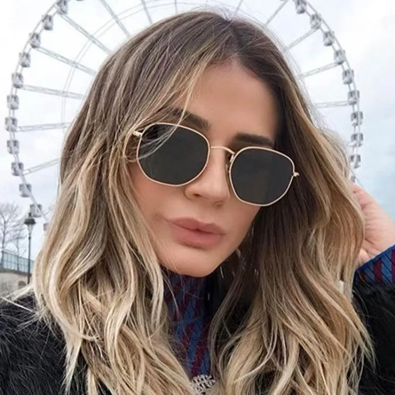 Round punk Sunglasses Men Luxury Brand Designer Retro Sun Glasses for Women Vintage Eyewear Shades UV400 Oculos De Sol view 3