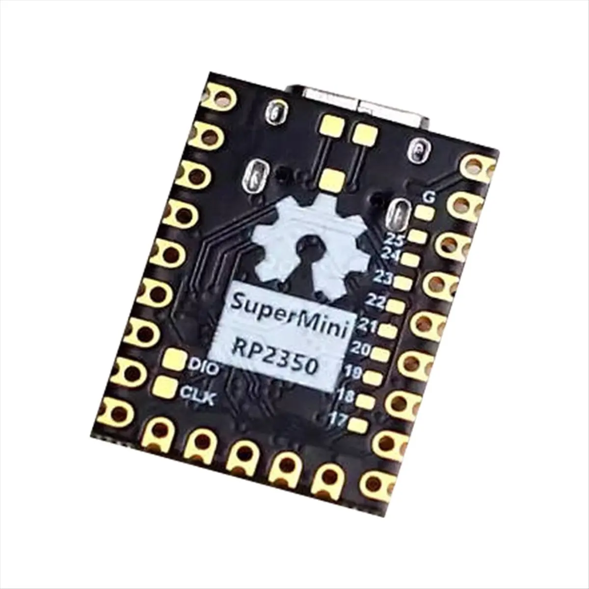 لوحة تطوير صفر RP2350 لـ Super Mini Pico2 RP2350 ثنائي النواة 150 ميجا هرتز 520 كيلو بايت USB Type-C