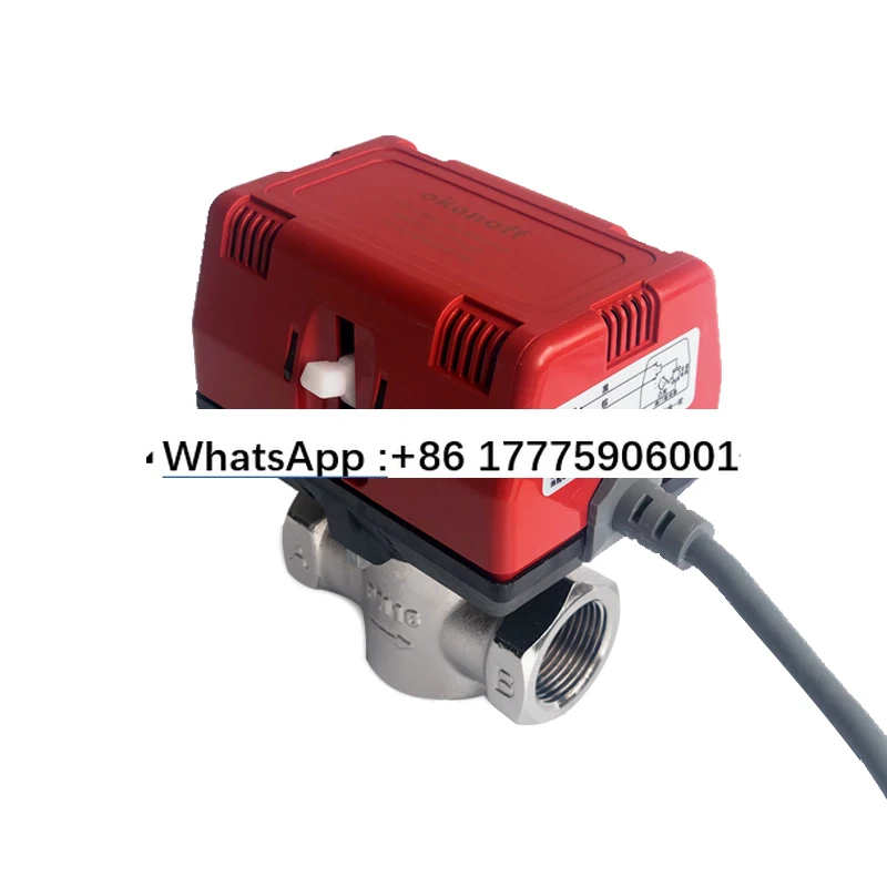 

Electric Two-way Valve Actuator Central Air Conditioning Fan Coil Two-way Globe Valve CKF
