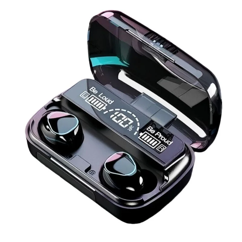 2026 Originele M10 Draadloze Noise Cancelling Hoofdtelefoon - Bluetooth Oordopjes met Microfoon, Stereo Geluid & Gamer Speaker voor Sport