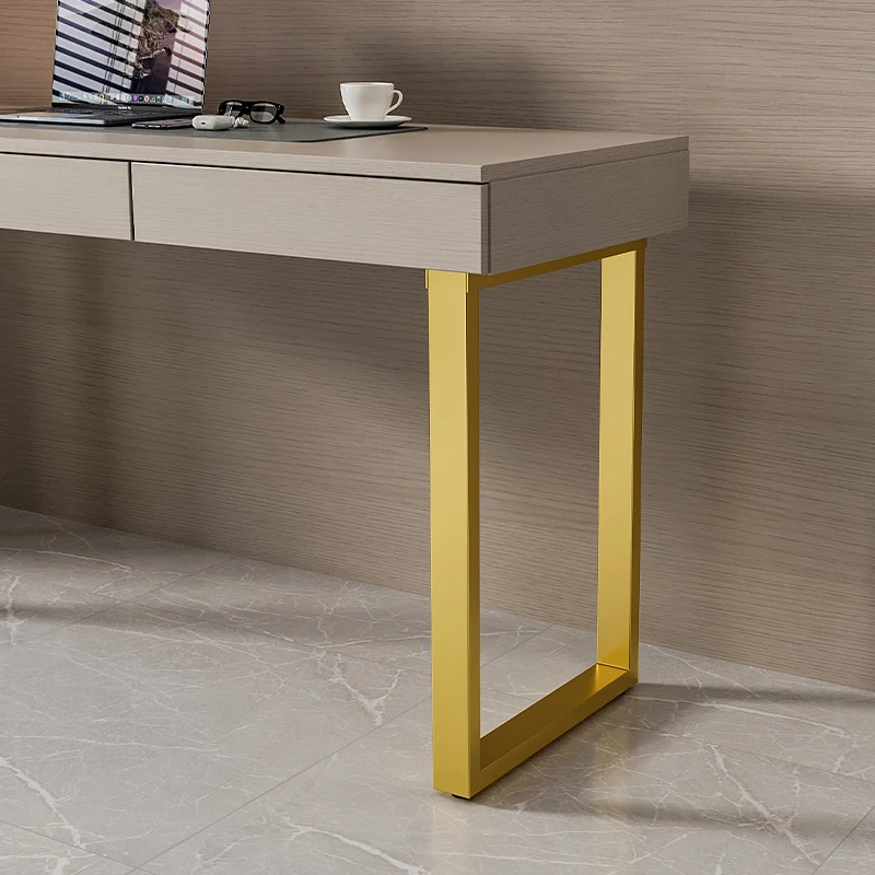Metal bracket, desk edge foot bar table, island table, support legs