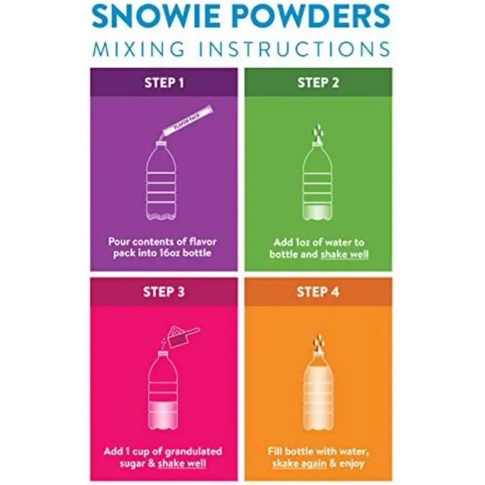 Sale-- Little Max Snow Cone Machine - Premium Shaved Ice Maker, With Powder Sticks Syrup Mix, Premium Kit, White