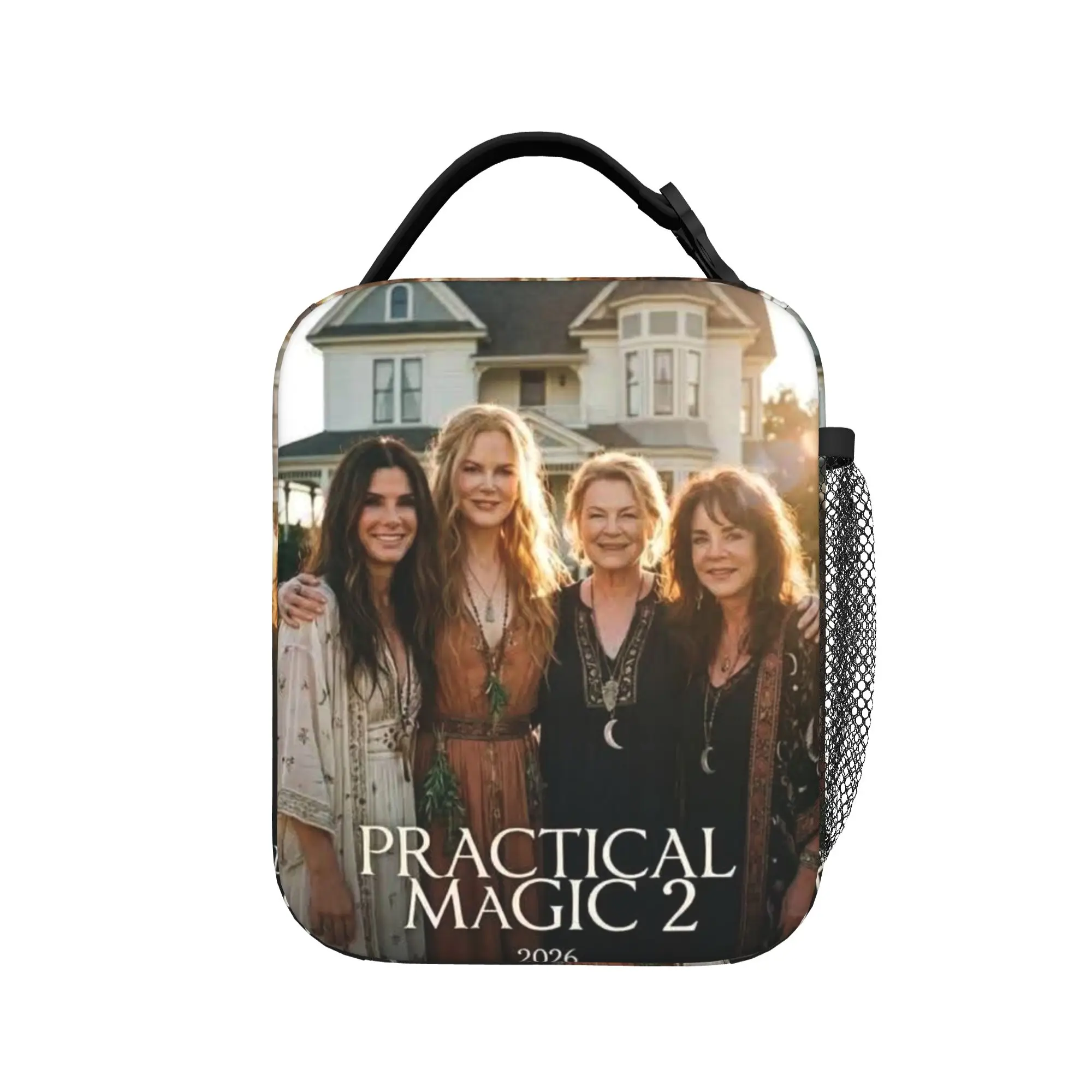 Practical Magic 2 Thermal Insulated Lunch Bag for Work  Portable Food Container Bags Men Women Thermal Cooler Lunch Boxes