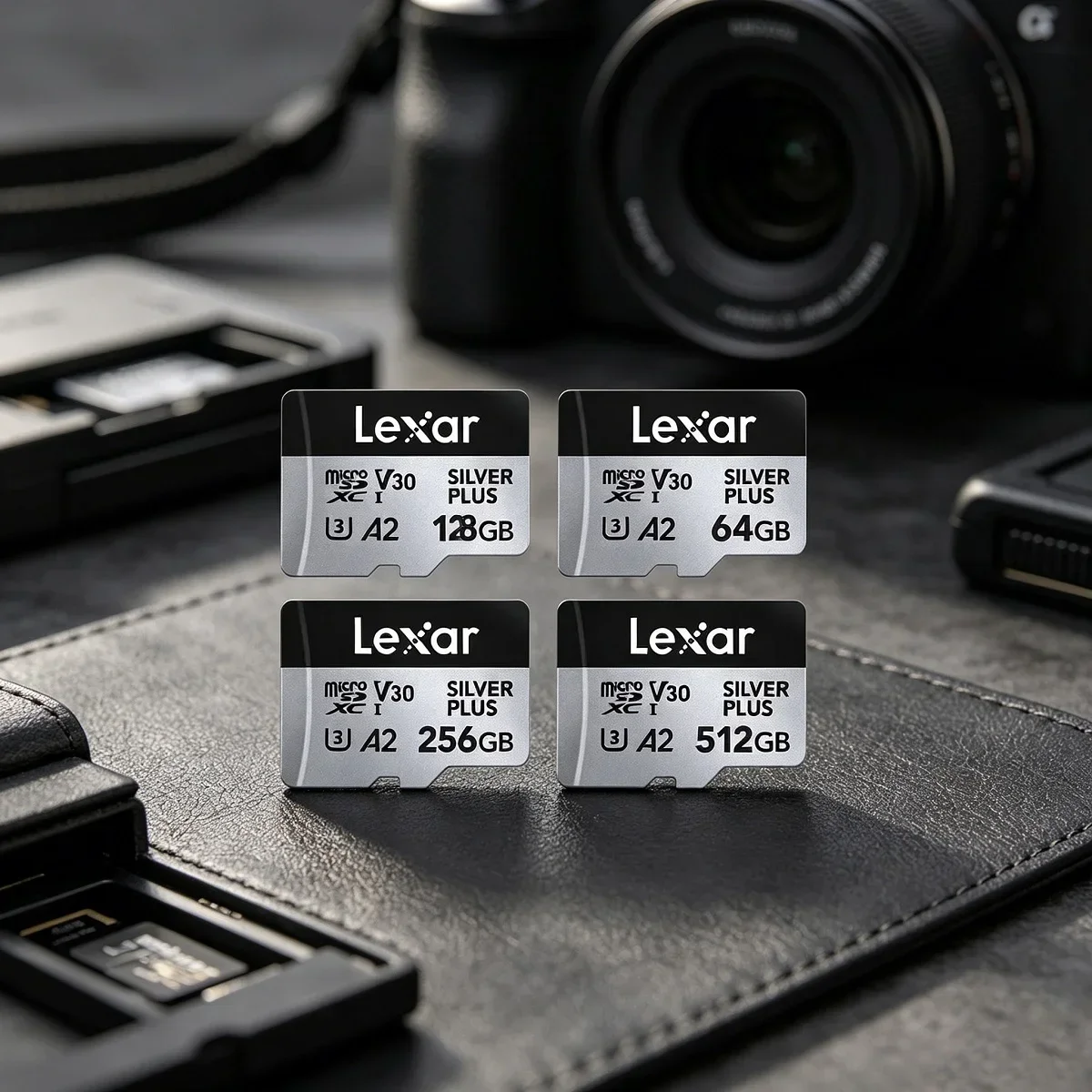 original-lexar-professional-silver-plus-64gb-128gb-256gb-microsdxc-tf-memory-card-up-to-205mb-s-v30-a2-micro-sd-card-for-4k