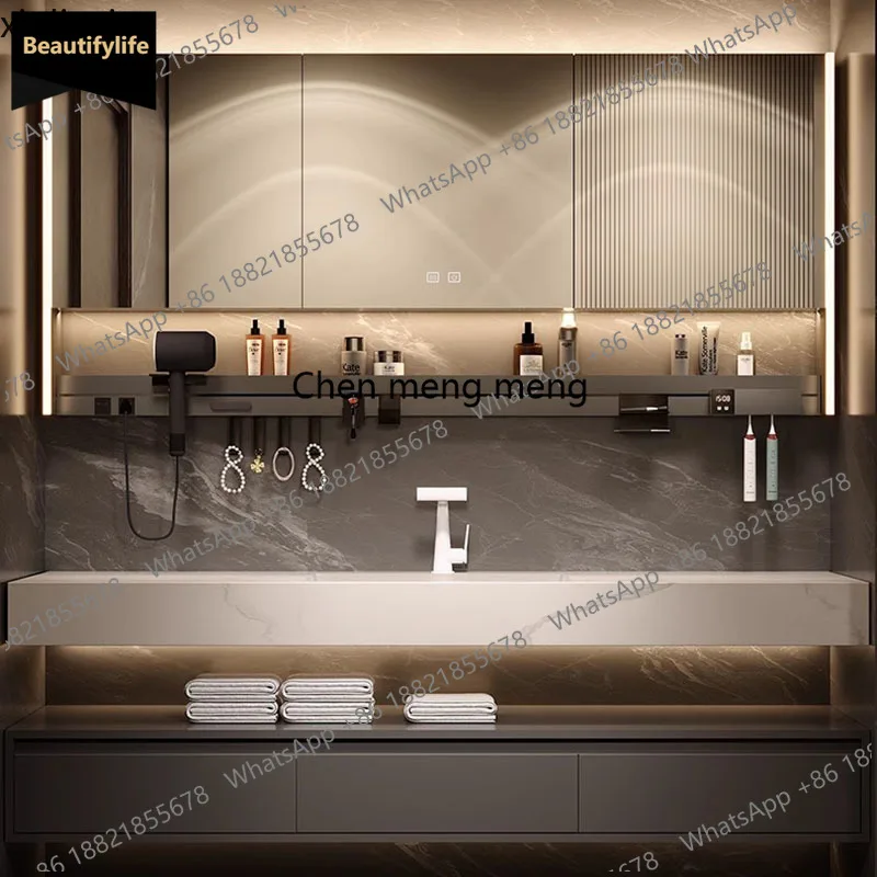 

B567 Ванная комната Туалет Шкафы для ванной комнаты Керамика Винтаж Туалетный столик Свет Шкафы Зеркала для хранения Muebles Para El Hogar Mad Bravo Furn