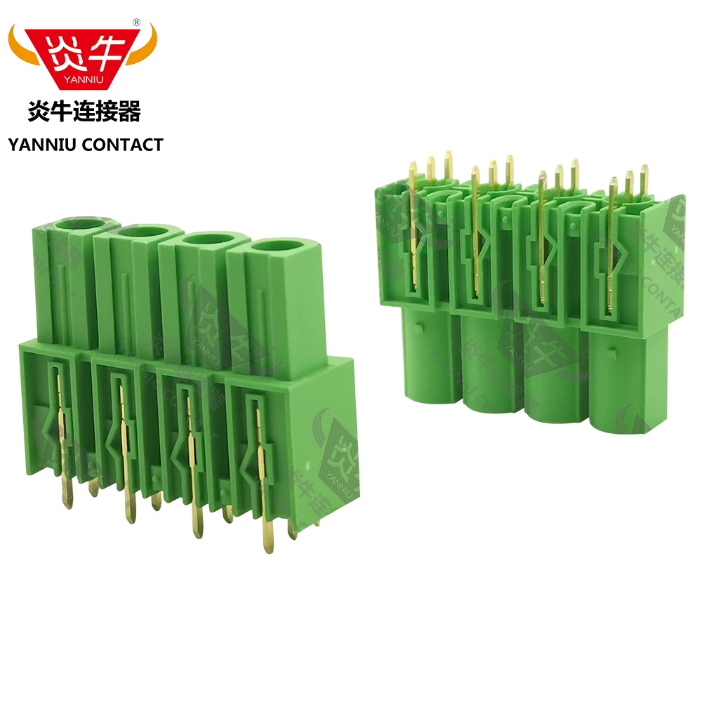 10Pcs KF2EDGV 10.16 2P ~ 12P PCB CONNECTOR PLUG-IN TERMINAL BlOCK 10.16mm 2PIN ~ 12PIN IPCV 16 G  PHOENIX CONTACT DEGSON KEFA