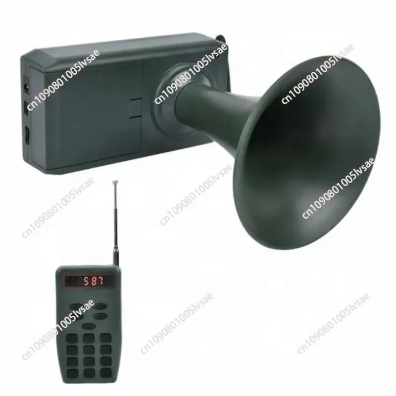 New Outdoor Electronic Farm Birdsong Device Sounds Caller Mp3 Player Bird Voice Speaker Device Optional Remote Control