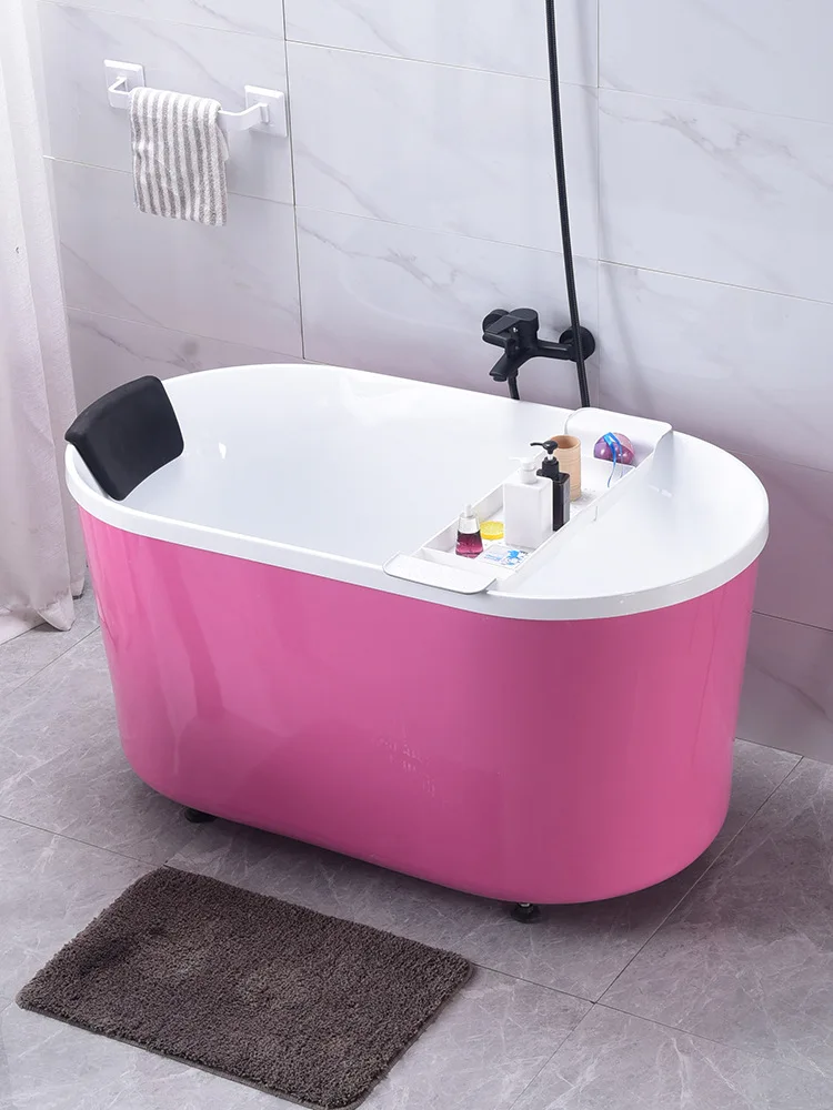 

Цветная ванна, акриловая, отдельно стоящая, передвижная