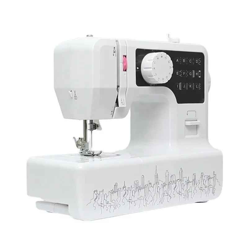 1602 Small Thick Sewing Machine Home Electric Lock Portable Handheld Sewing Machine Mini