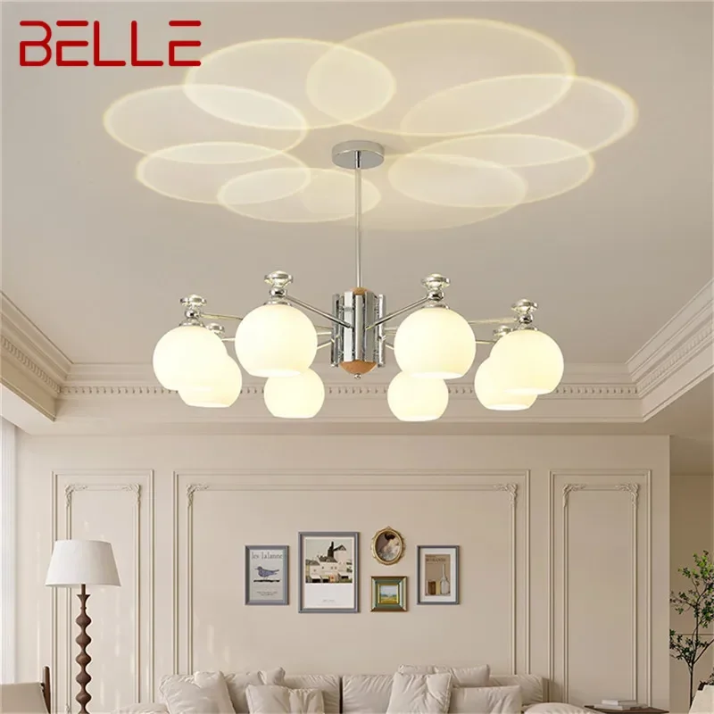 

BELLE Contemporary Pendant Lamp Luxury Living Room Dining Room Bedroom Hotel Villa Cafe Home Decoration Chandelier