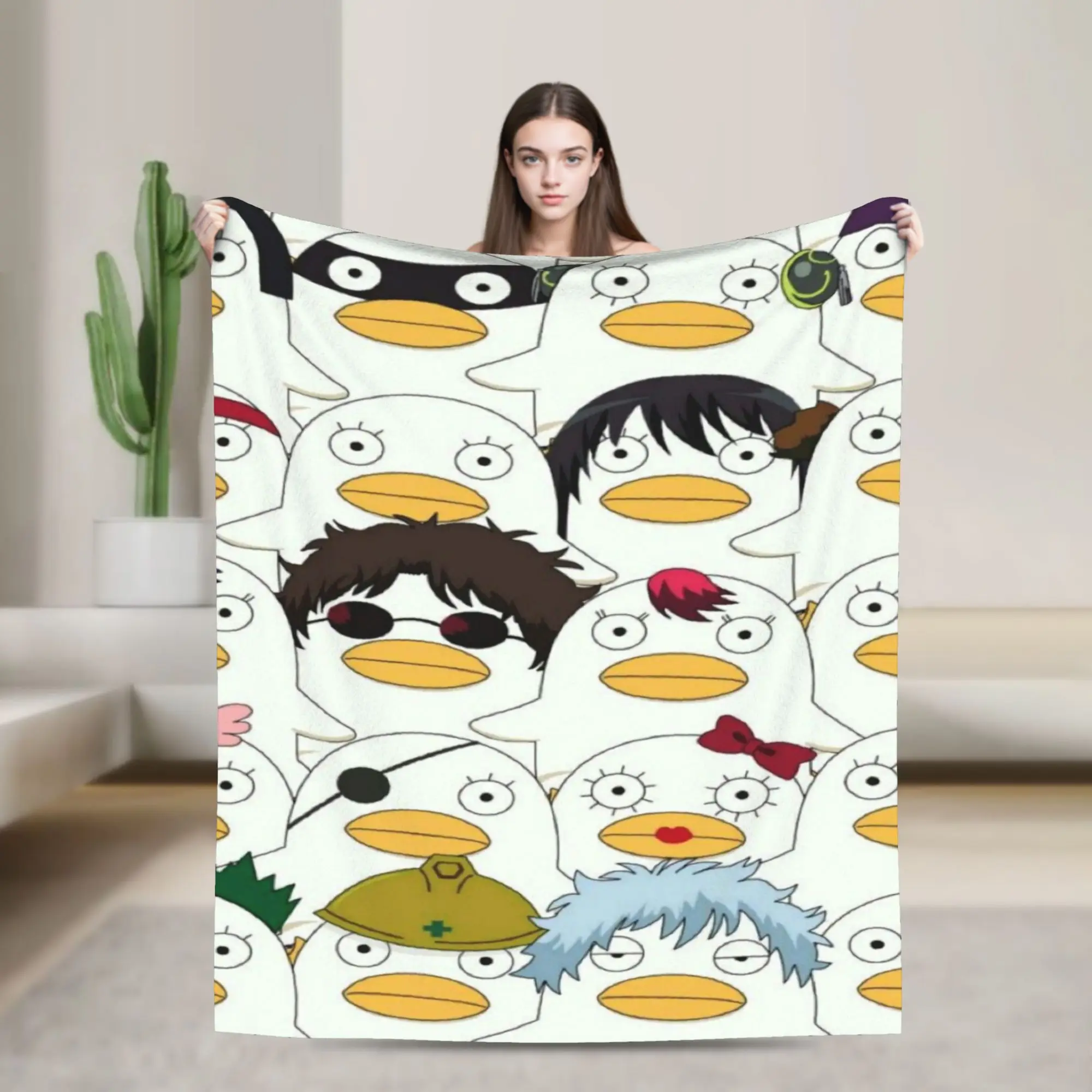 Elizabeth Gintama Tapestry anime Blankets Fleece  Cozy Super Soft Throw Blanket for Bedding Bedding Throws