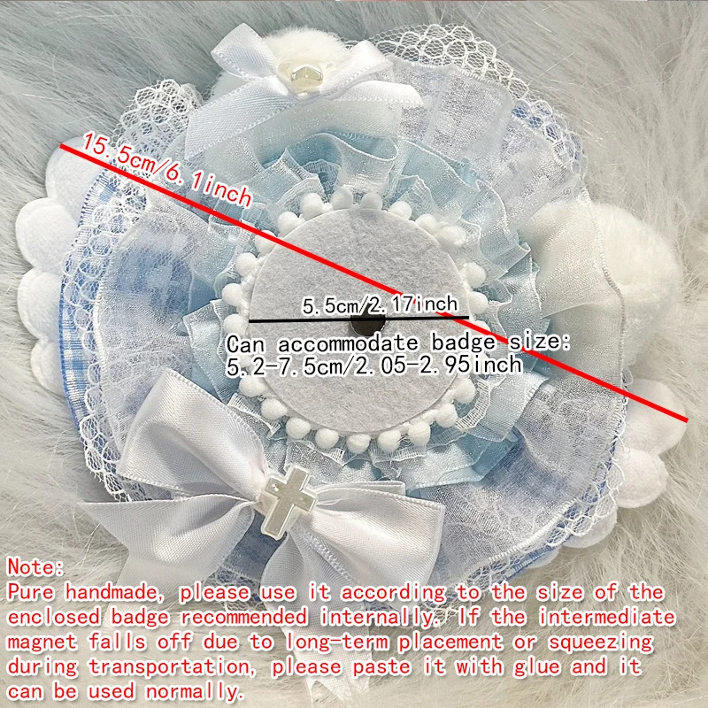 Porte-badge rond en dentelle a - Original Anime Merchandise avis et prix
