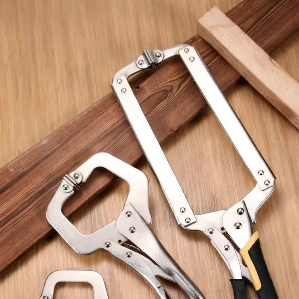 High Quality Locking C Clamp Pliers Adjustable Metal Fixture Industrial Grade Welding Tool For Woodworking