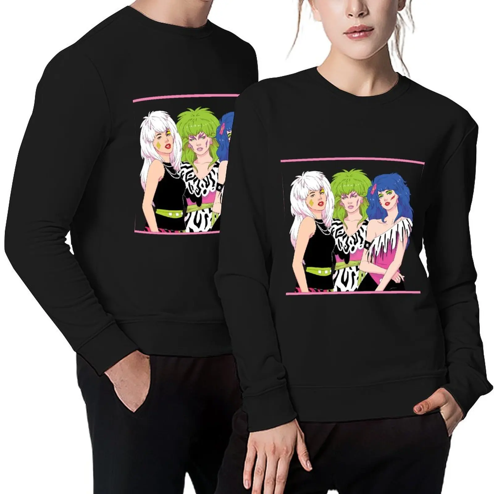 

Small Gifts Jem And The Holograms Classic Fans Pullover tracksuits blouse men's sweat-shirt tracksuit men new sweatshirt