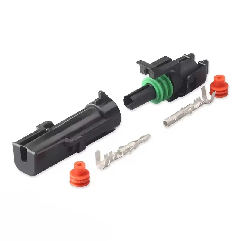 

12010996 12015791 1sets DJ3011Y-2.5-11/21 1Pin AMP Car Electrical Wire Connectors for VW,BMW,Audi,Toyota,NISSAN