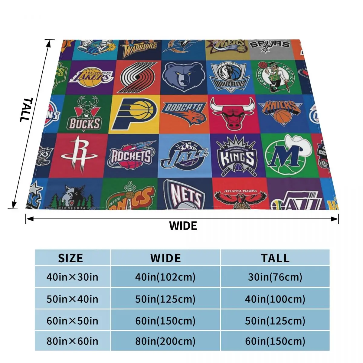 Basketball USA Poster Blanket Bedspread On The Bed Vintage For Bed