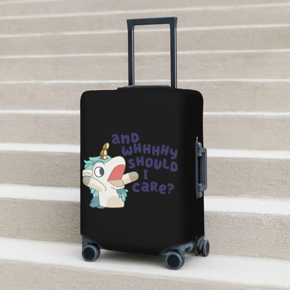 Unicorse 1 Suitcase Cover Protection Elastic Trip Luggage Protector Covers for 18-32 Inch
