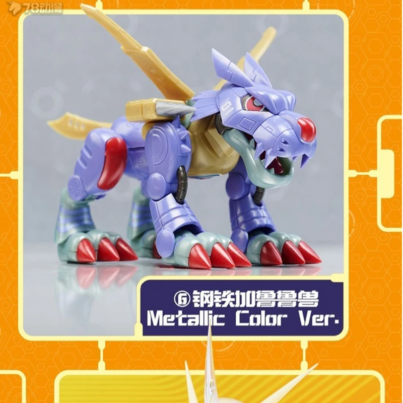 BANDAI Original PLABAKO Digimon ผจญภัยภาพเคลื่อนไหวเกมของเล่น Q-รุ่นประกอบอะนิเมะ Action Collection