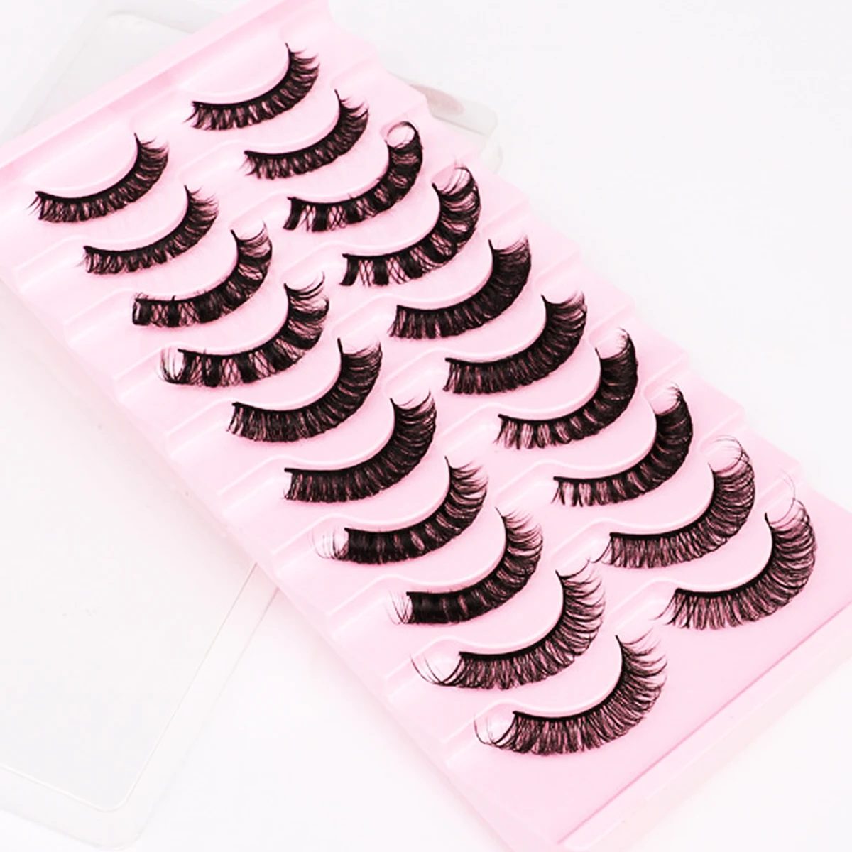 10 par rzęs sztucznych Russian Curl Volume, narzędzia do makijażu