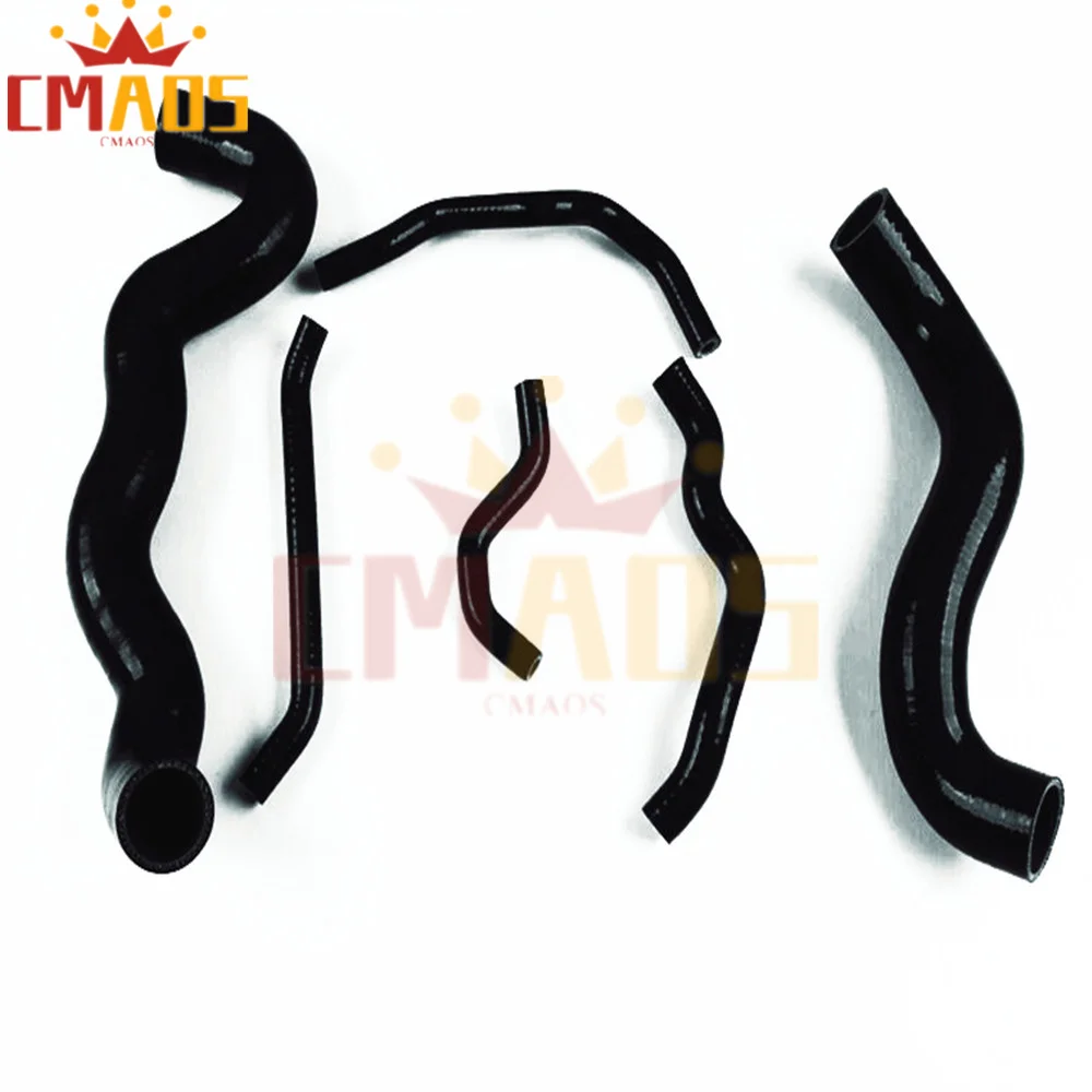 For 1999-2002 Mercedes-Benz W210 E430/E55 AMG V8 / 3-PLY Silicone Radiator Coolant Hoses Kit view 3