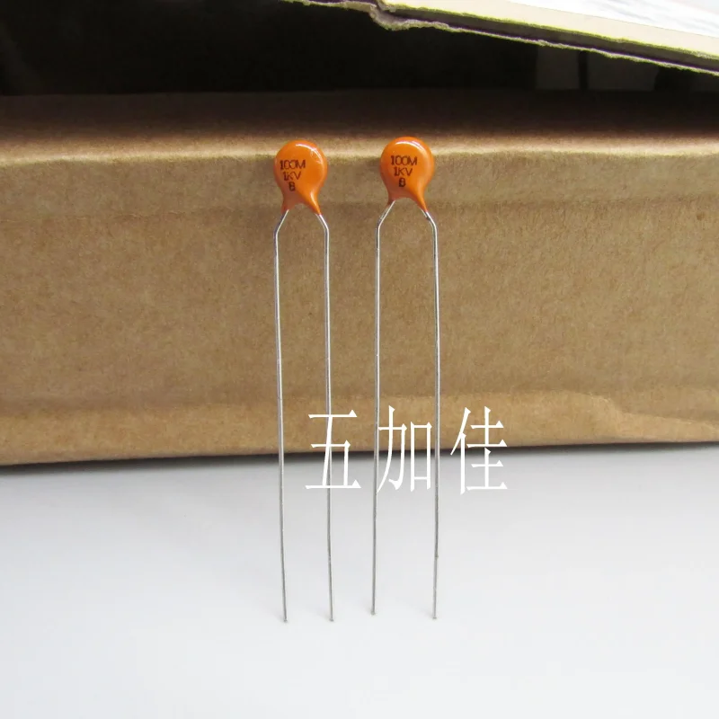 10-100pcs silk screen printed 100M1KV 562R5GAT10 1KV100PF 1000V100PF 101M imported ceramic capacitor
