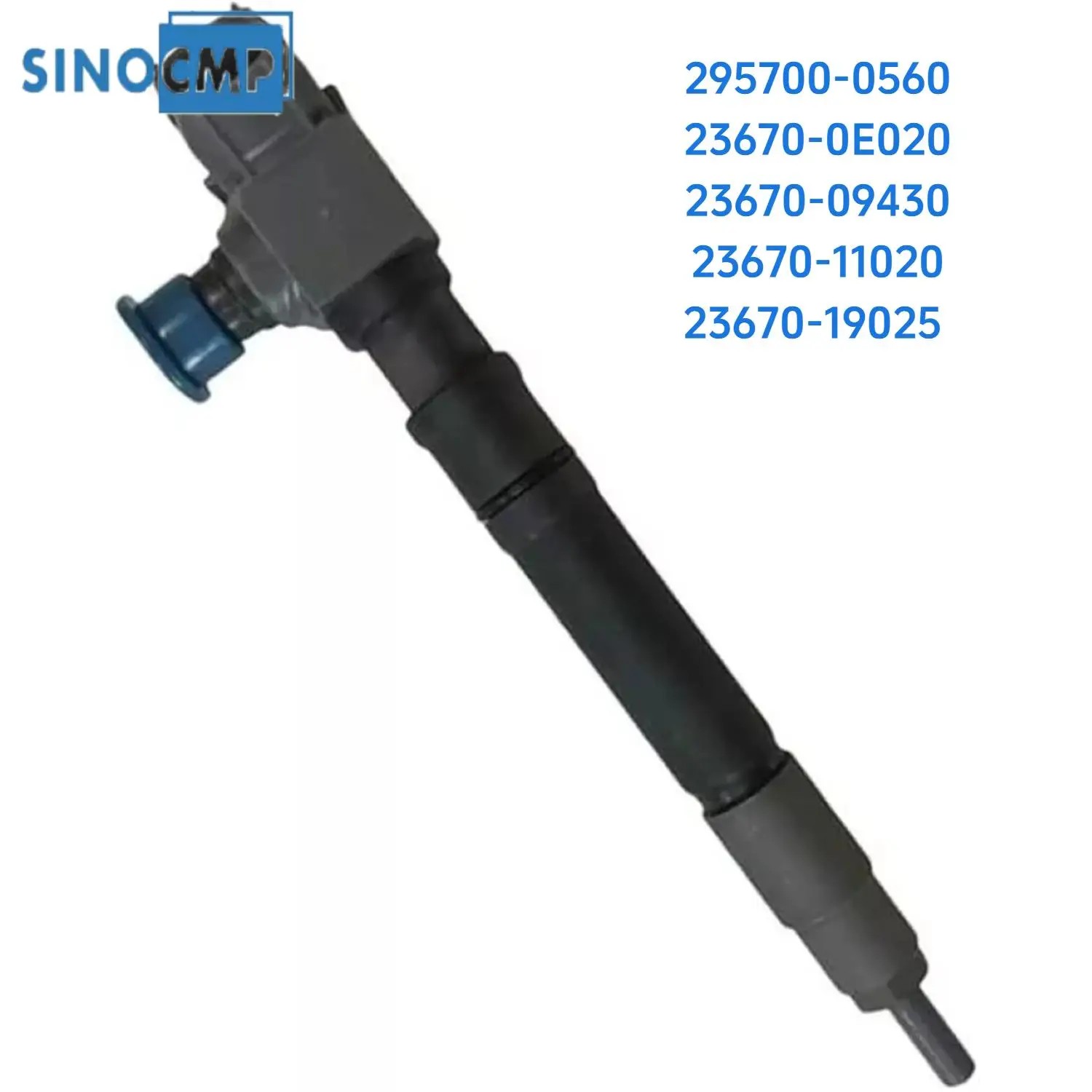 

1pc Fuel Injector 295700-0560/23670-0E020/ 23670-09430/ 23670-11020/23670-19025 For Toyota Hilux Excavator Fuel Supply System