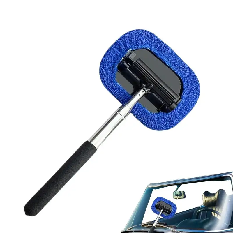 Car Rearview Mirrors Wiper Car Window Cleaner Car Squeegee Retractable Window Squeegee Car Window Wiper Side Mirrors Squeegee