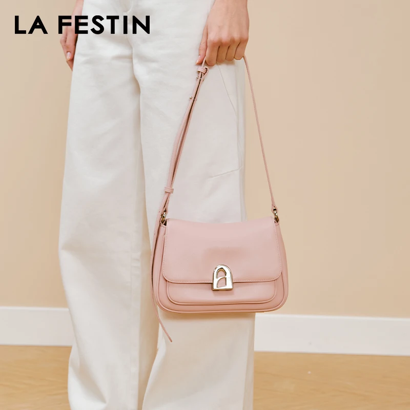 LA FESTIN Original Bag 2024 New Shoulder Bag Leather Bag Fashion Designer Luxury Handbags Women Crossbody Bag