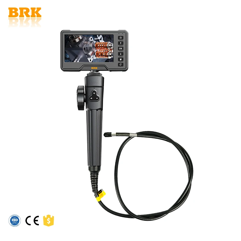 

Automotive Pipeline Endoscope Borescope Videoscope 180 Camera 3.9mm Snaketube Overheat Alert Mechanical