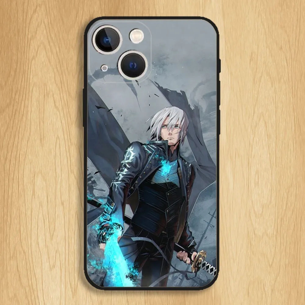 Final Fantasy Game Phone Case For iPhone15,14,13,12,11,Pro,Max,Plus,Mini,X,XS,XR,8,7,6,S,Plus,SE Soft Black Case