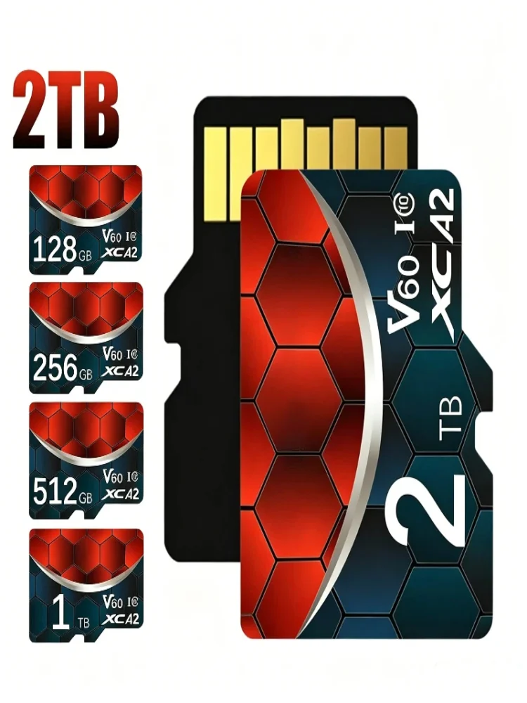 Hochgeschwindigkeits-Erweiterungskarte für Mobiltelefone 2TB TF-Karte 1TB Mini-SD-Karte 512GB TF-SD-Karte 256GB für Nintendo Switch Kamera