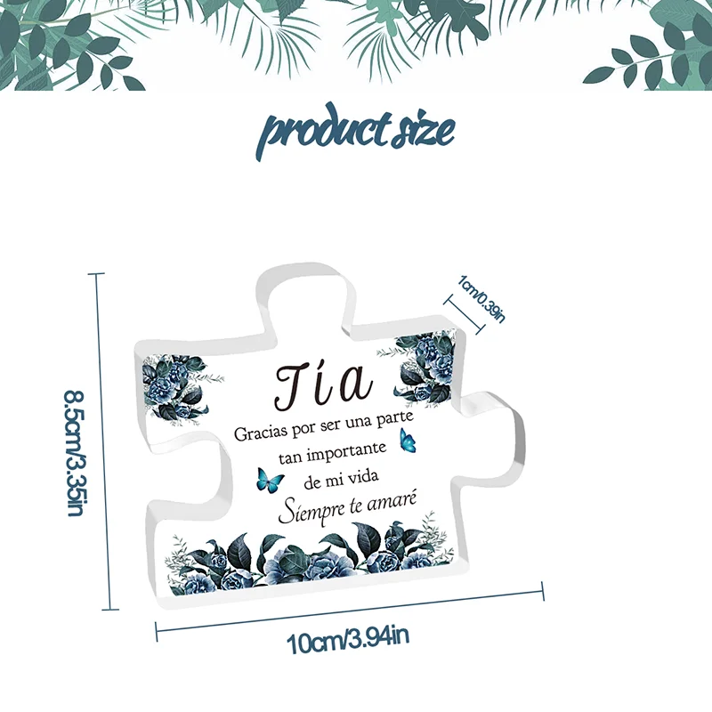 لوحة ألغاز محسّنة من الأكريليك ، هدايا حساسة ، هدايا مثالية ، عيد الميلاد ، الذكرى السنوية ، الزفاف ، عيد الميلاد ، الإسبانية ، 1 * * #2